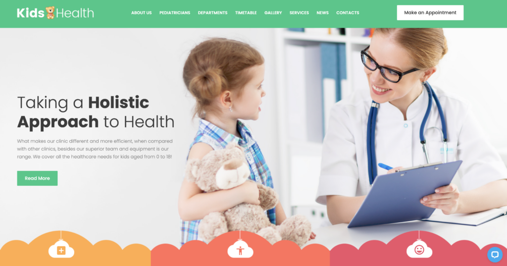 Pediatric WordPress Themes